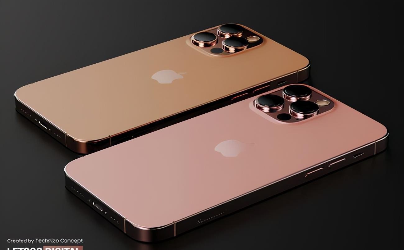 曝光|iPhone13Pro玫瑰金配色曝光，算古铜色配色吧？没有太大惊喜