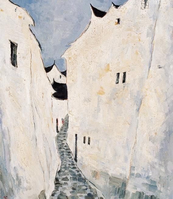 吴冠中|“中国画”吴冠中画的太好,中国画在他笔下活了起来