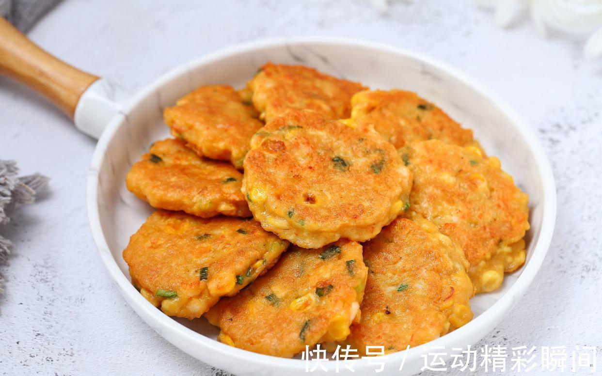 豆腐还能做早餐饼,营养均衡香喷喷,挑食的孩子居然一口气吃了仨