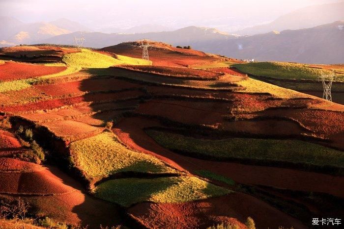 醉美东川红土地……大地调色板