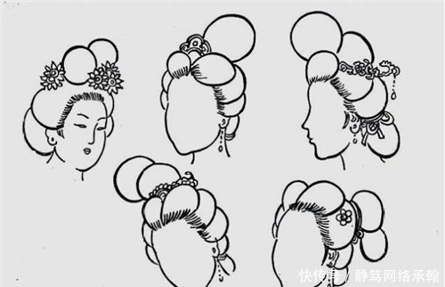 古代女子发型变迁史:日本女子发型原来仿的这个朝代?