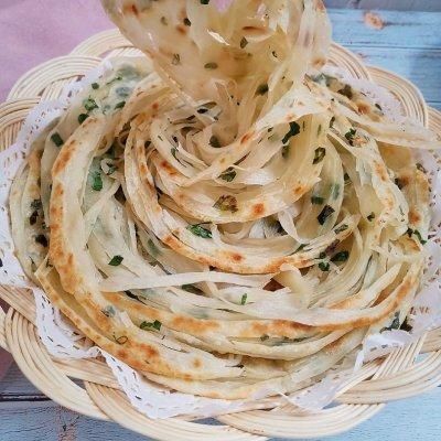 薄如蝉翼|这么好吃的葱香螺丝饼做法，现在知道还不晚