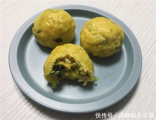 团子|早餐别只会馒头面条,用它做个团子,低热量,饱肚子不易长胖