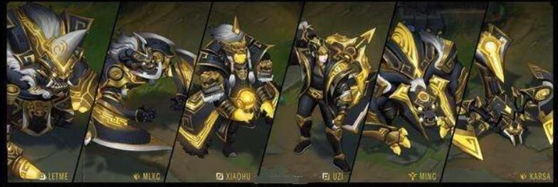 G2|G2战队又开始膨胀,正在选冠军皮肤,大神帮他们做了一套