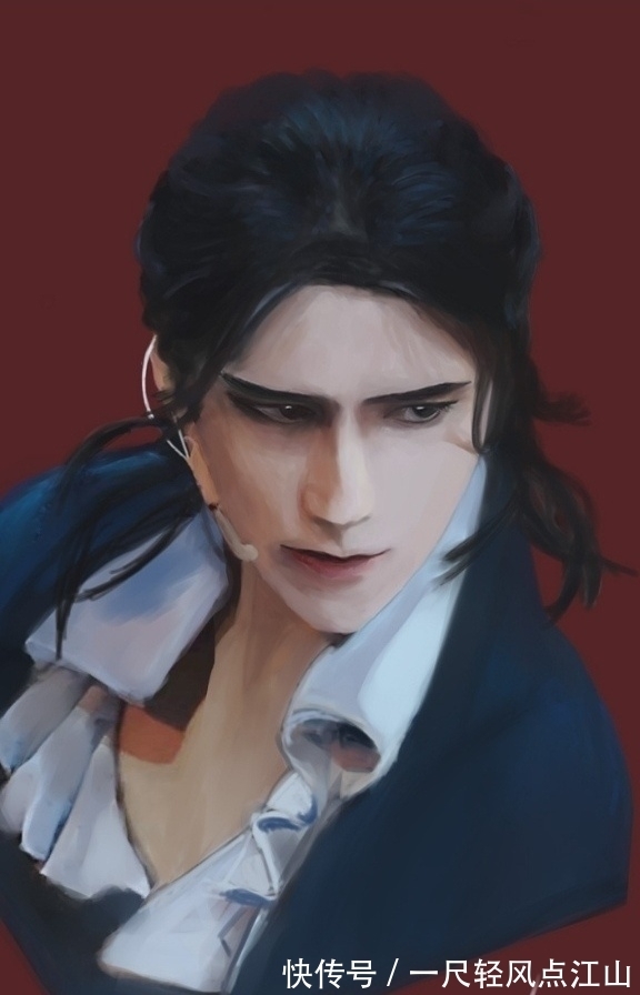 古典$他就像一幅古典的油画一样,真好看!