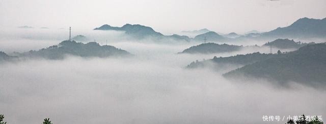 冬日金寨灵山，云飞雾涌时节！