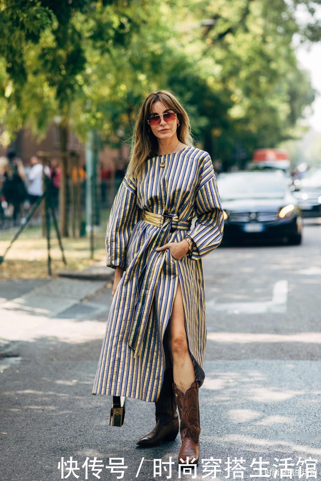 裙子在精不在多，有品位的女人早春有这5条就够了，洋气又减龄