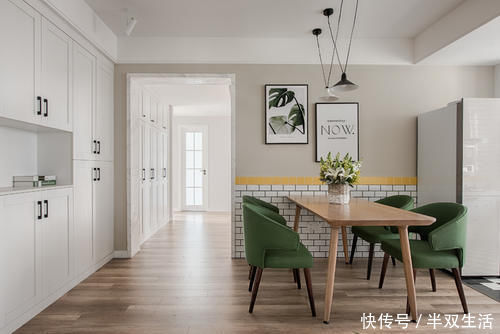 业主|冉小云作品:91㎡极简北欧,两居室的舒适小家,自然纯真的空间