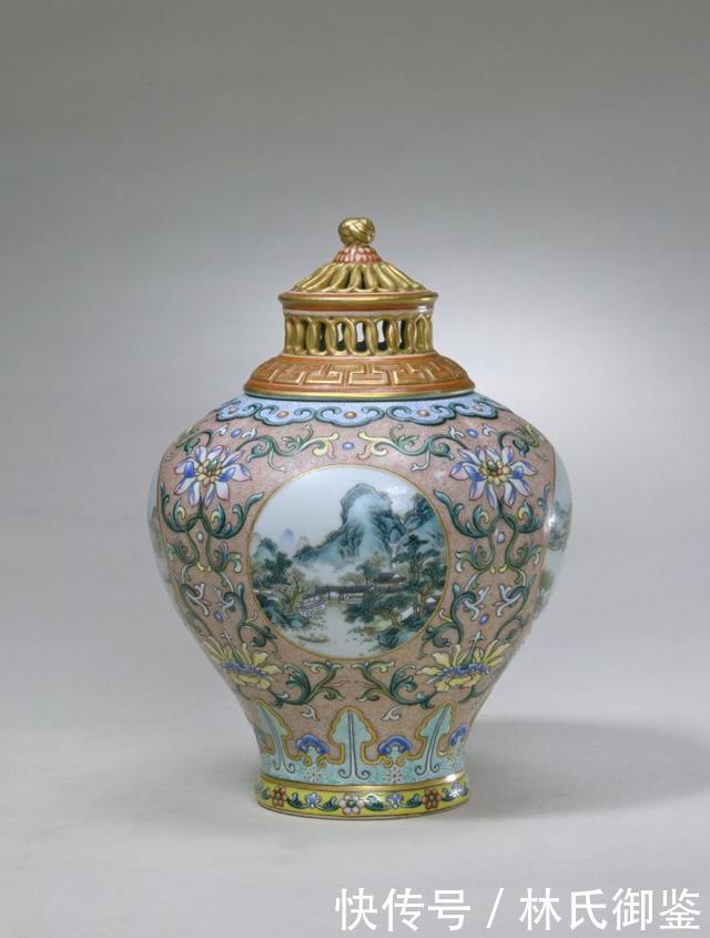 清乾隆粉彩镂空|中国瓷器最贵的粉彩(约5.5亿)