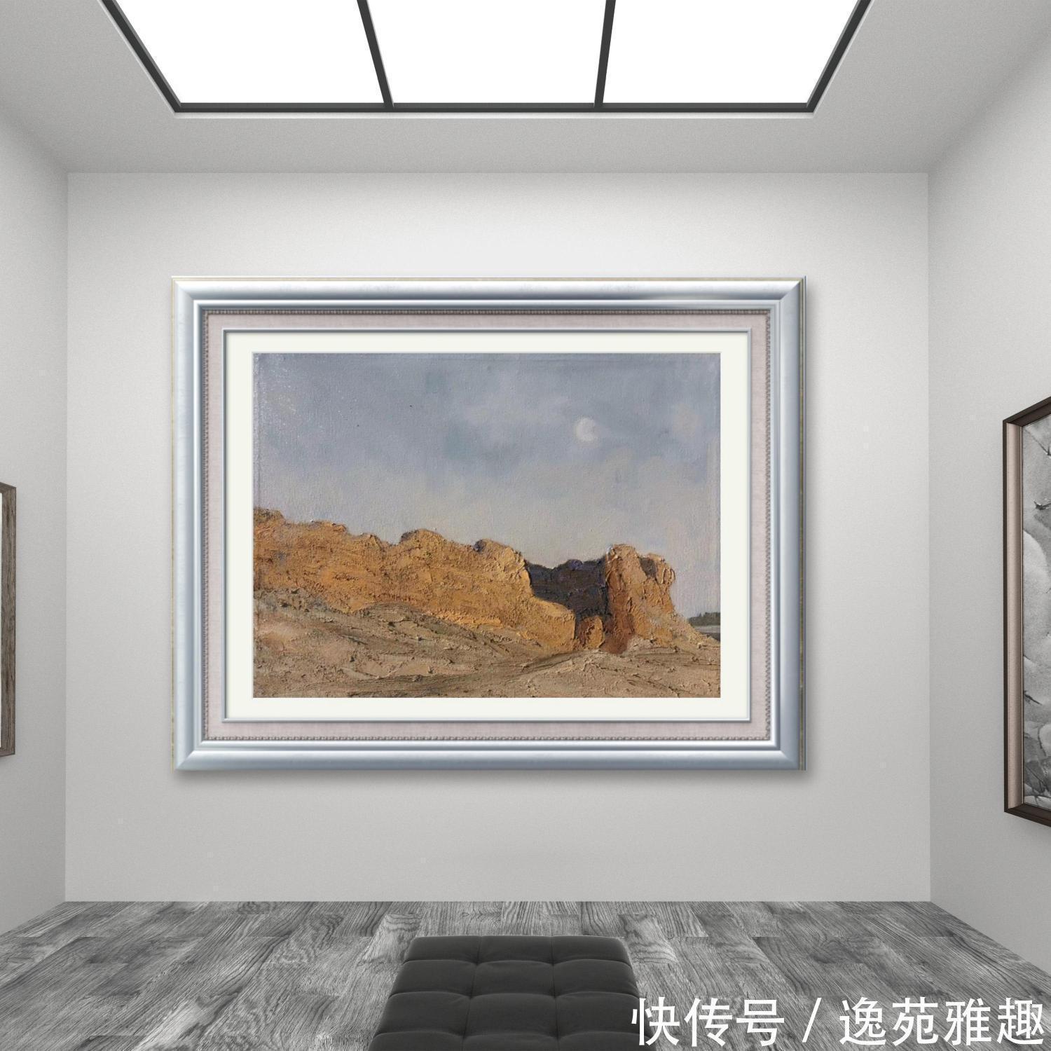 x60$「作品欣赏」心中有旷野,所画皆美景,油画艺术家殷国海作品欣赏