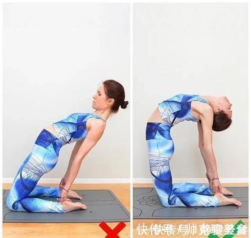 体式要点|23个常见易错瑜伽体式正误对比图,初学者尤其要注意啦