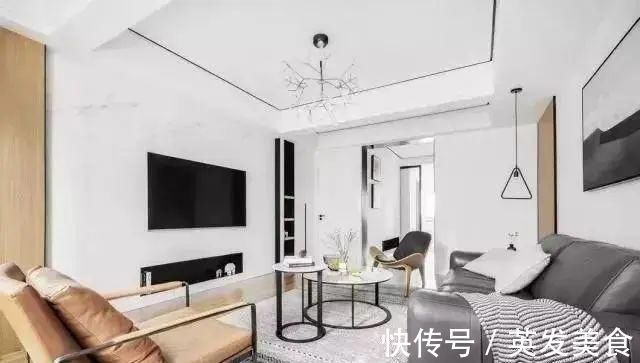 衣帽间|130平极简风，全屋足够简洁大气，太适合年轻人了