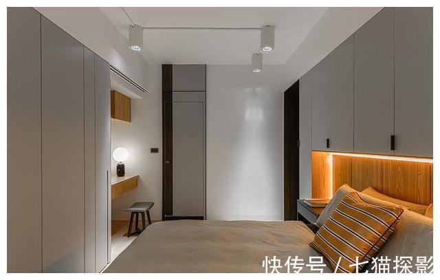 客厅|30年老屋华丽变身,99㎡,这么独特的玄关设计第一次见,太高级!