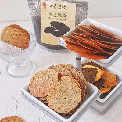 黑芝麻蛋卷脆片