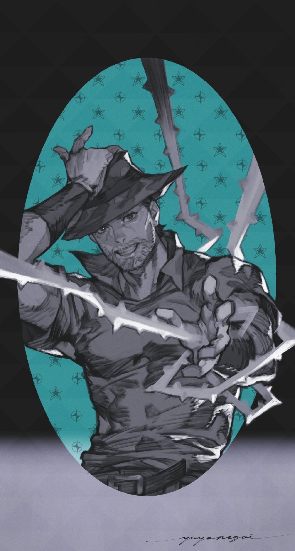 jojo|知名画师绘制《JOJO》同人,画风细腻温柔,空条徐伦也出场