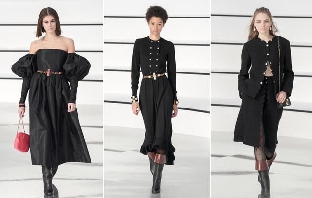 Chanel2020秋冬系列爱德华七世浪漫造型诠释优雅复古风