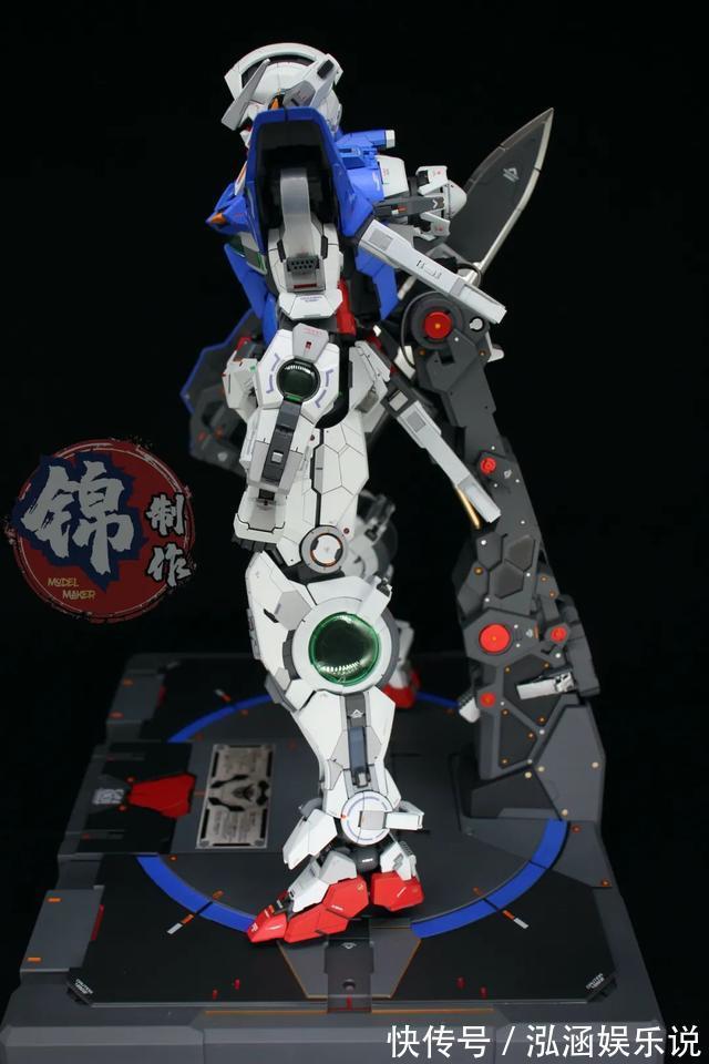 PG能天使|高达模型秀万代的PG能天使,作者超级认真