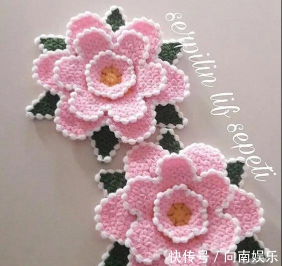 一种针法便钩了这么多家居好物,瞬间让你爱上钩针编织!附教程