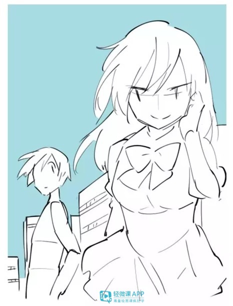 漫画|初学者如何画构图？漫画人物构图技巧