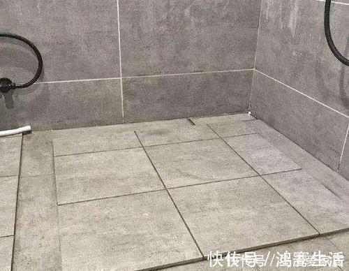 感叹|卫生间地面不要做斜坡了，装这种排水快又防滑，不得不感叹聪明