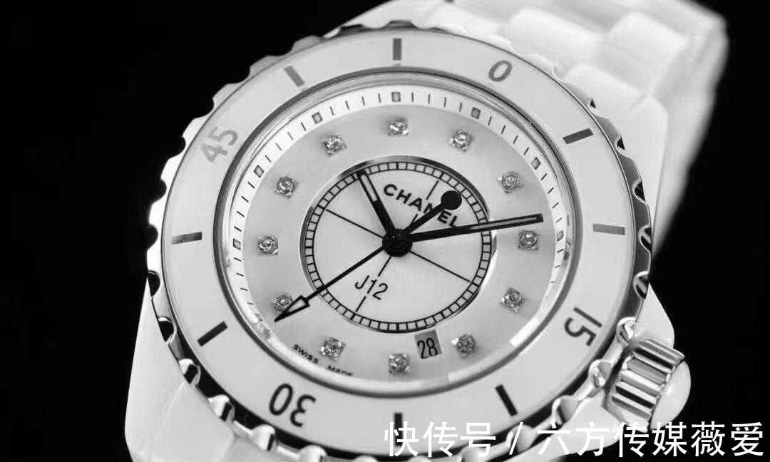 kor厂|KOR厂香奈儿J12白陶瓷复刻女表做工真假对比评测!
