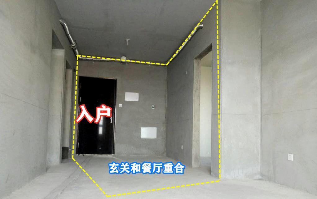 妙招|玄关+餐厅，这次真找到装修妙招，只装一个转角柜，收纳完全够用