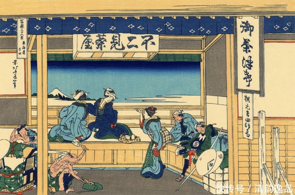 日本江户时代影响欧洲画坛的浮世绘画家——葛饰北斋