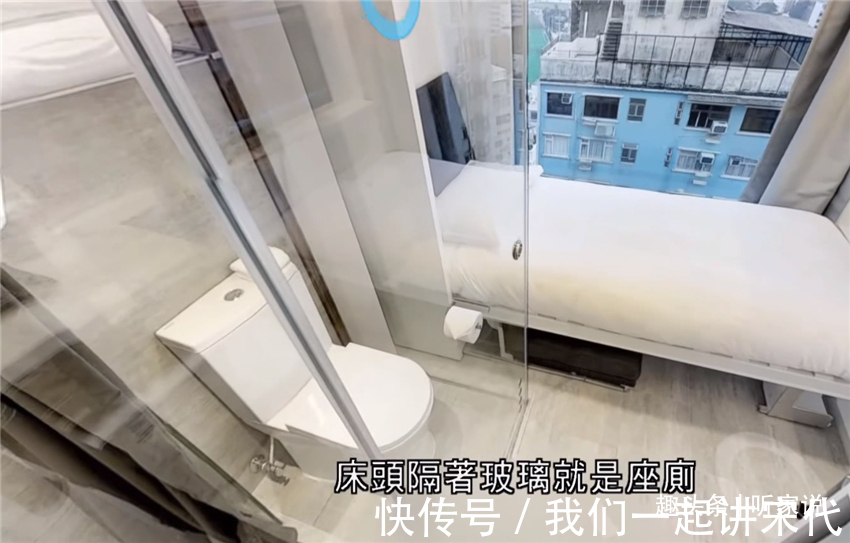 小户型|香港8㎡独居者小家,1㎡的厕所就在床旁边,整间屋子巴掌大