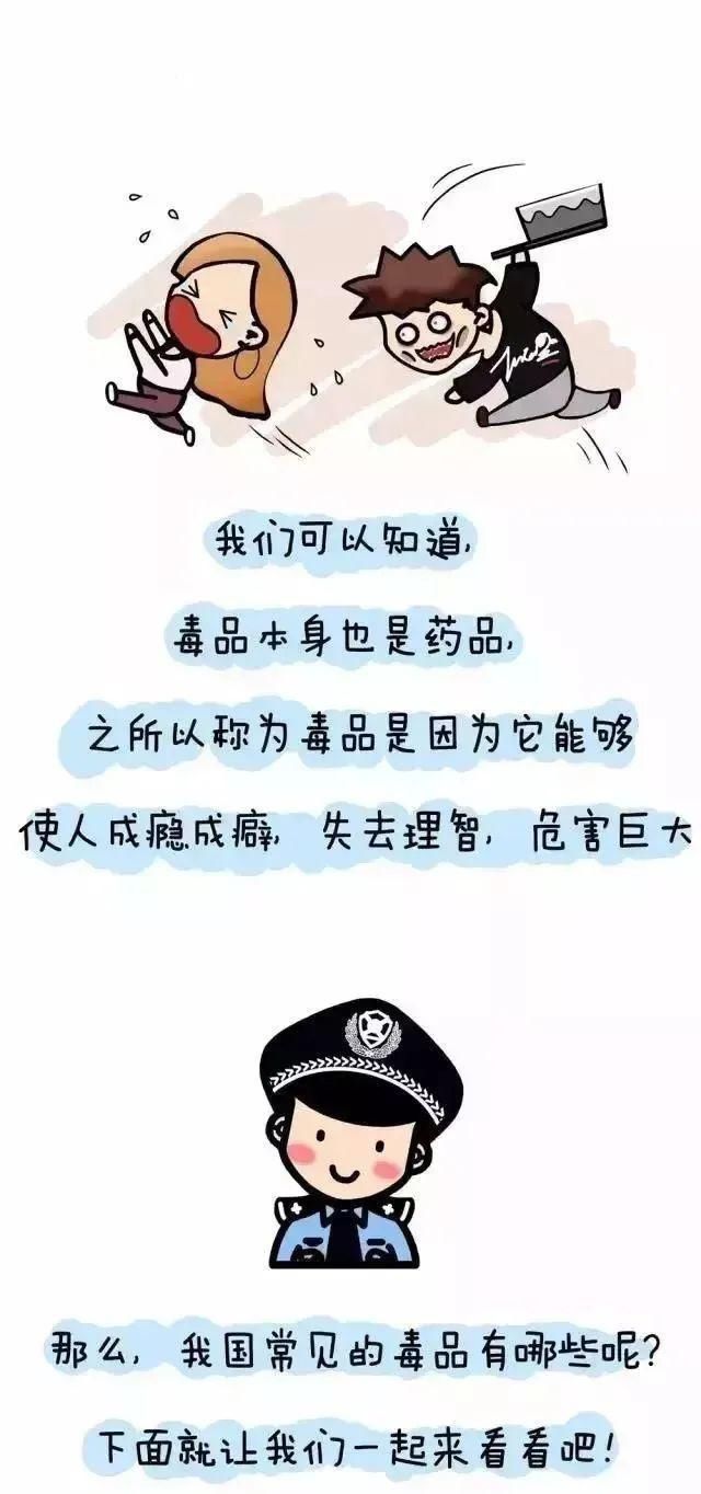 雨城科普丨禁毒知识小漫画，速来get！