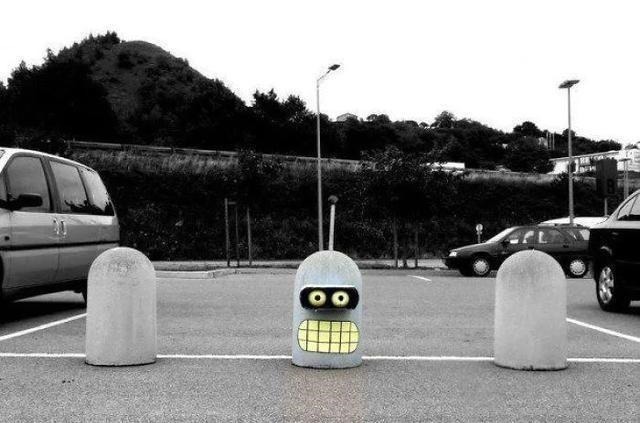 停车场#22个搞笑创意,让你不由地感叹,这些人真无聊,不过我喜欢?