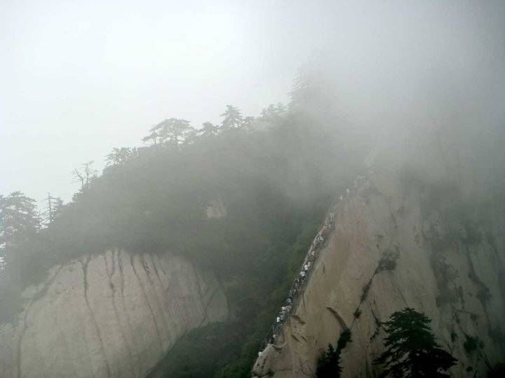 风光|自古华山一条道！险峻的华山风光无限美