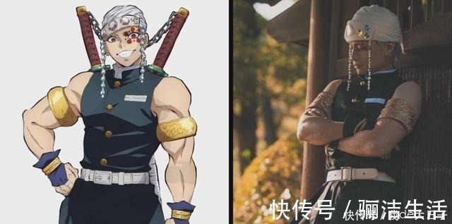 coser|鬼灭之刃COS粉碎次元壁伊之助被神还原,蝴蝶忍、香奈乎美如画