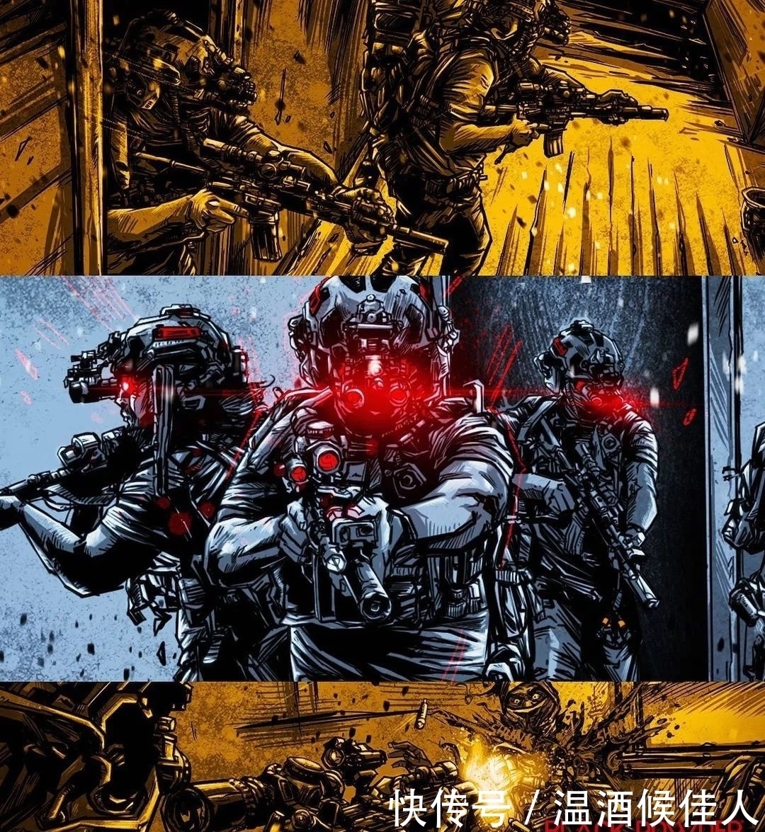 特种作战|炸裂战术视觉!硬核漫画!这个讲PMC的硬核战术漫画谁看过?