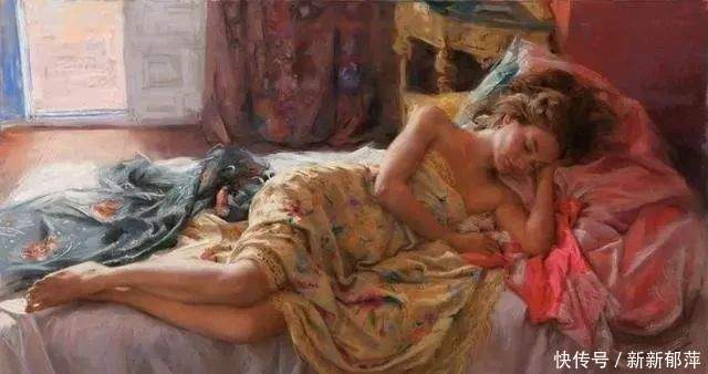 衬布#这位老画家笔下的人物身材,女人看了都羡慕!