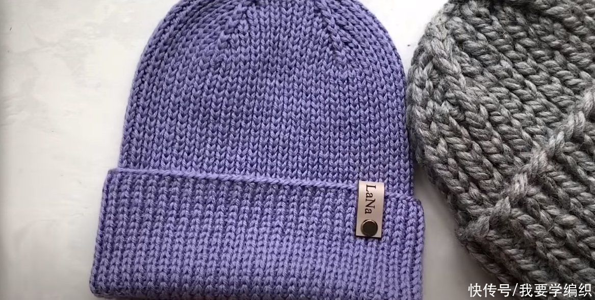  适合|有些款式永远都不会OUT，经典单罗纹帽编织教程，适合男女老少