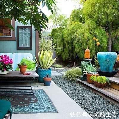 花园|15个私家小院花园设计,聚三两知己共饮,享受慢调生活