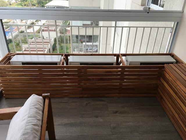 收纳|谁说飘窗只能装窗边室外阳台扶手边装一圈,效果比装窗边更高级