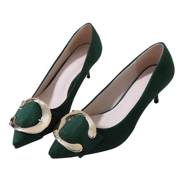 单鞋 今日推荐8款时尚真皮高跟鞋,舒适百搭不累脚