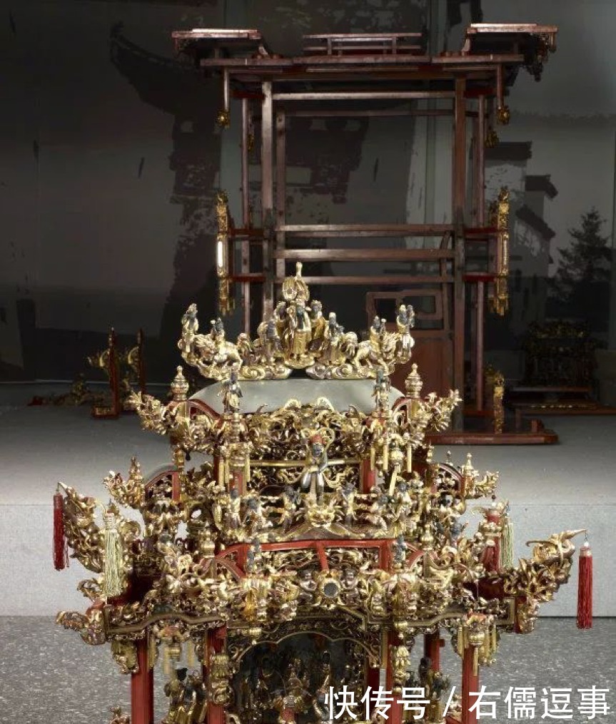 奢华|见过古代顶级花轿的奢华后,觉得电视剧里的花轿实在太不上台面