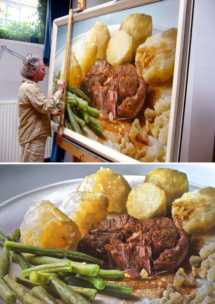 写实主义$乍一看是照片!60张“欺骗”眼睛的绘画,有这手艺还要相机干什么