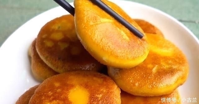 红薯|早餐就该吃煎饼，不发面，不揉面，外酥里嫩，软糯香甜，上桌吃光