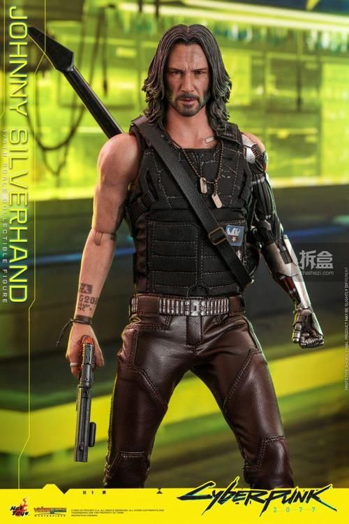 Hot|Hot Toys 发布《赛博朋克 2077》强尼?银手 1:6 比例珍藏人偶