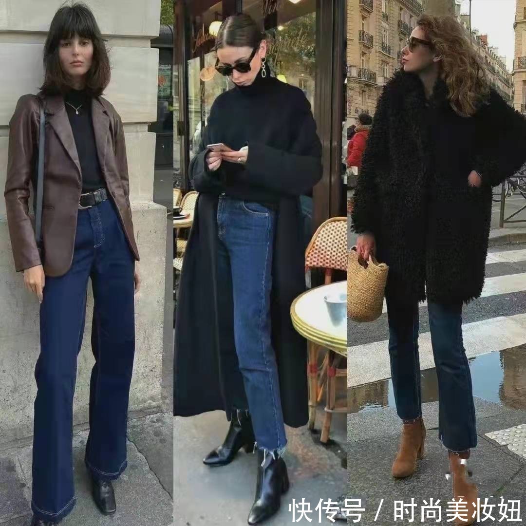 大衣 “牛仔裤”才是万能搭配神器,怎么搭都洋气减龄,经典不过时