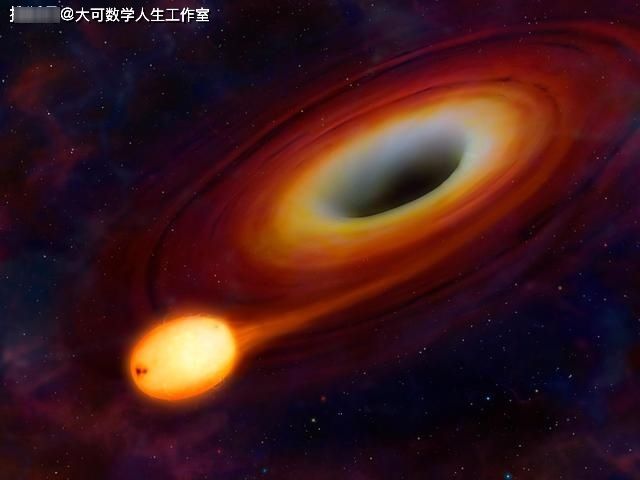 宇宙学家探测到一个黑洞在慢慢吞噬一颗可怜的恒星