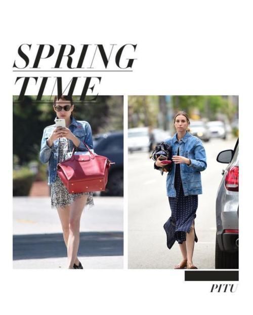 外套太多看得眼花缭乱,今年“牛仔外套”潮流来袭,谁穿谁好看