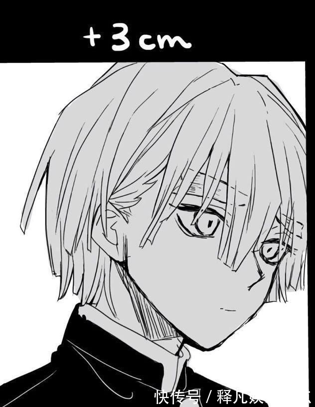 鬼灭之刃:善逸的“头发变化”,30cm长发像可爱少女,50cm长发美爆了