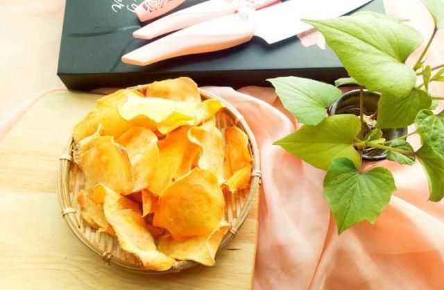 薯片|自从学会了红薯这吃法，我家零食都不买了，一次做2斤不够吃