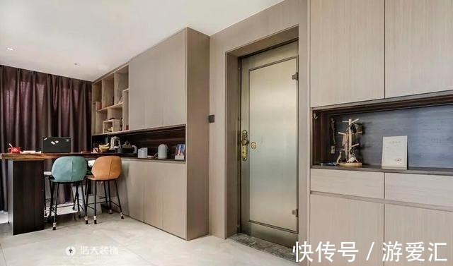 餐厅|175㎡三居室现代轻奢实景,感受去繁化简之美!