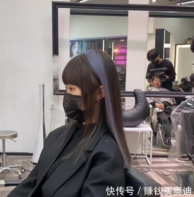 发带 2021新火了一种“发带染”,过完年新发型有得造了,潮酷变身