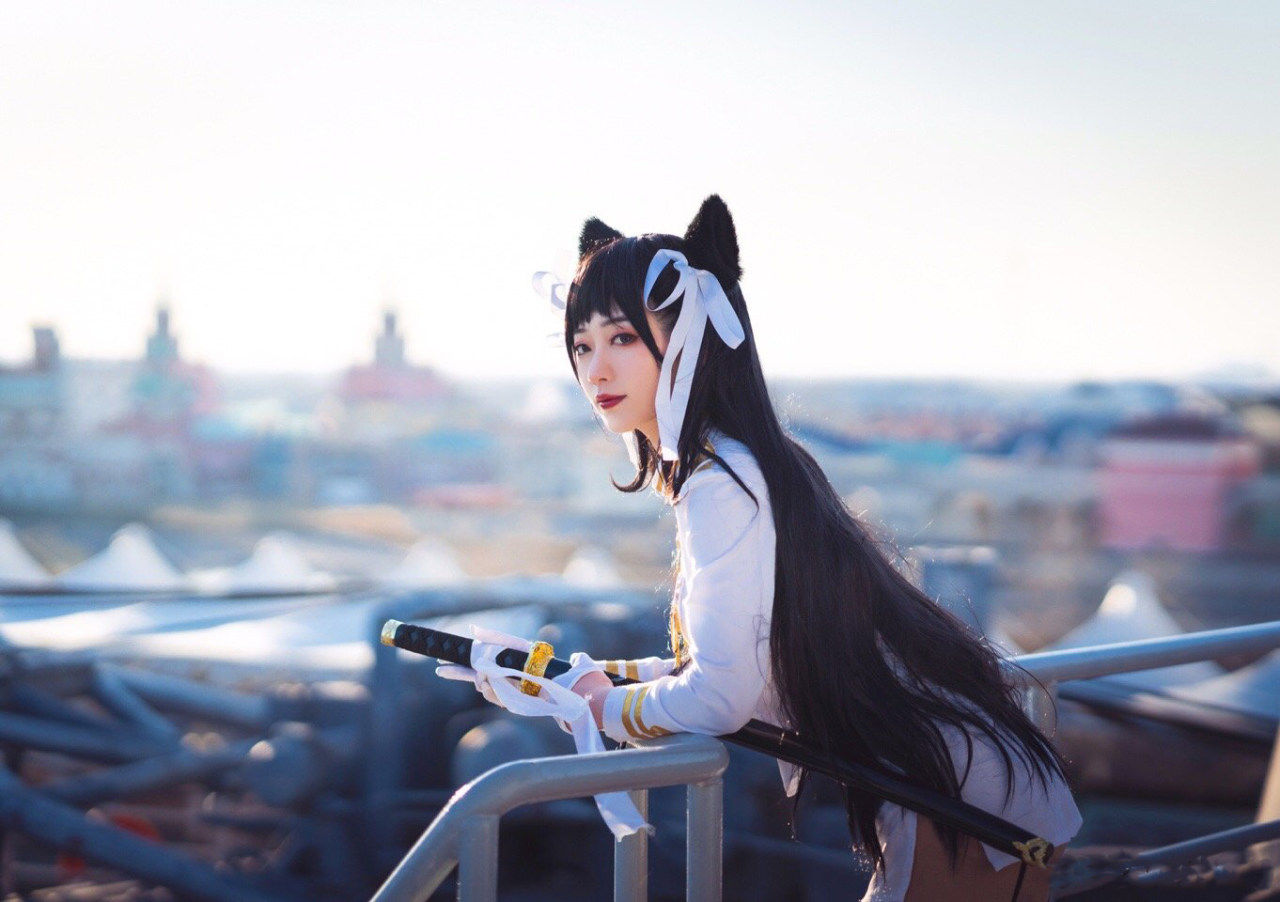 cospl《碧蓝航线》爱宕cosplay